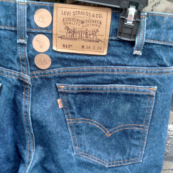 Levi's 517 36x36 Vintage Orange Tab - Picture 2 of 12